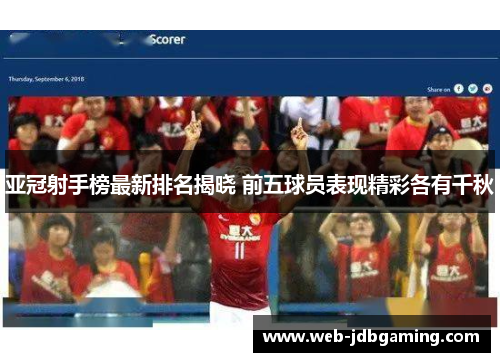 亚冠射手榜最新排名揭晓 前五球员表现精彩各有千秋