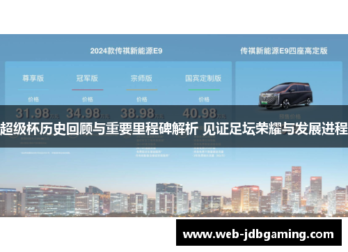 超级杯历史回顾与重要里程碑解析 见证足坛荣耀与发展进程 超级杯历史回顾与重要里程碑解析 见证足坛荣耀与发展进程